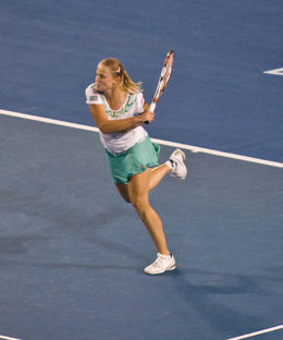 Jelena Dokić at the 2009 Australian Open