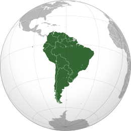 Member states of the Union of South American Nations.