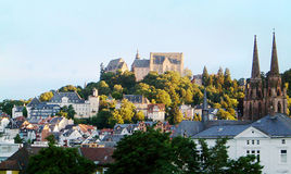 Marburg: the castle, old city, and St Elizabeth's church