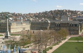 Stuttgart Schlossplatz (Castle square)