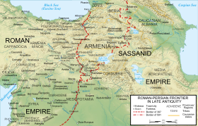 Geophysical map of the southern Caucasus and northern Middle East