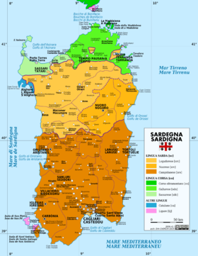 Languages and dialects of Sardinia