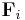 \mathbf{F}_i