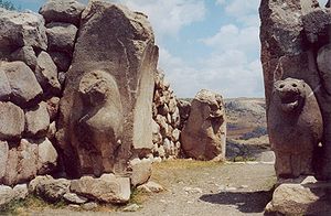 The Lion Gate in the south-west