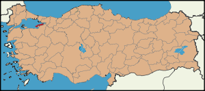 Latrans-Turkey location Yalova.svg