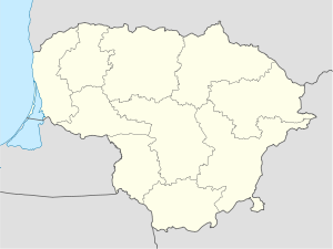 Tauragė is located in Lithuania