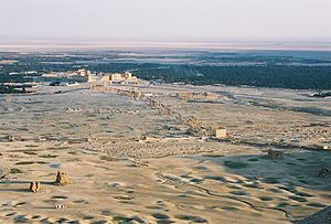 A general view of the site