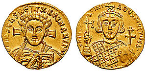 Solidus-Justinian II-Christ b-sb1413.jpg