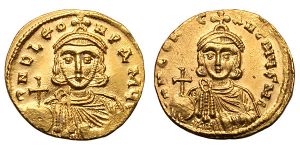 Solidus-Leo III and Constantine V-sb1504.jpg