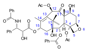 Taxol systematic name