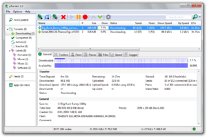 µTorrent Screenshot