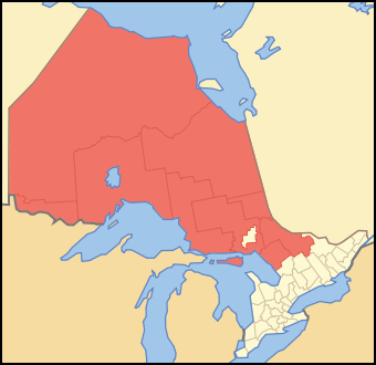 Districts of Ontario