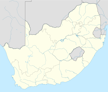 Map showing the location of Kruger National Park.