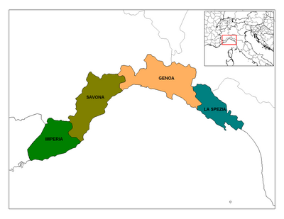 Provinces of Liguria