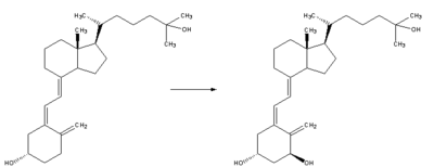 Reaction - calcidiol to calcitriol.png