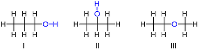 isomers of propanol