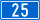 Državna cesta D25.svg