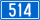 Državna cesta D514.svg