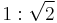 1�: \sqrt{2}