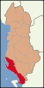 Albania location Vlorë.svg