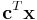 \mathbf{c}^{T} \mathbf{x} 