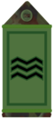 Irish Army Sgt's Rank Slider