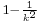 \scriptstyle 1-\frac{1}{k^2}