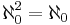 \aleph_0^2=\aleph_0