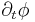 \,\partial_t\phi