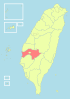 Taiwan ROC political division map Chiayi County.svg