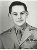 black and white headshot of Robert Dunlap in his military uniform