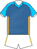 Gold Coast Titans home jersey 2010.svg