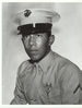 A black and white image showing the Keith from the waist up wearing his military dress uniform with hat.