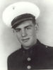 black and white headshot of George Phillips in his military uniform