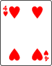 4 of hearts