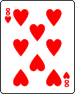 8 of hearts