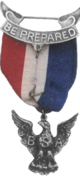 Eagle Scout medal, T.H. Foley (long knot)