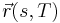 \vec{r}(s,T)