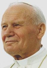 Pope John Paul II on 12 August 1993 in Denver (Colorado)