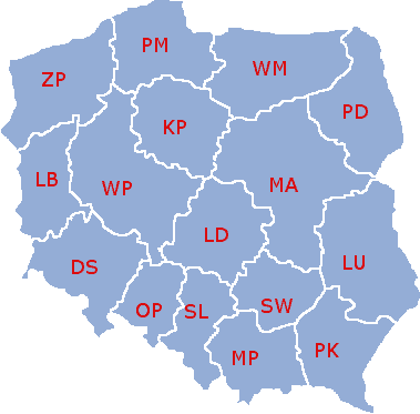 Administrative divisions of Poland since 1999