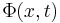 \Phi(x,t)