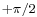 \scriptstyle+\pi/2