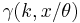 \gamma(k, x/\theta)