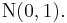  \mathrm{N}(0,1). 