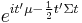 \, e^{it'\mu - \frac{1}{2}t'\Sigma t}