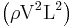  \left( {{\rho {\bold \mathrm V}^2} {\bold \mathrm L}^2} \right) 