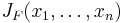 J_F(x_1,\ldots,x_n)