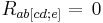 R_{ab[cd;e]}   =  \,  0