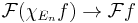 \mathcal{F}(\chi_{E_n}f) \to \mathcal{F}f