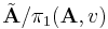 \tilde {\mathbf A}/\pi_1(\mathbf A,v)